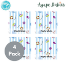 [4 Pack] Cheeky Bon Bon Baby Pillow Case - S