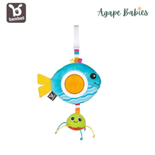 Ben Bat Travel Rattle - Fish