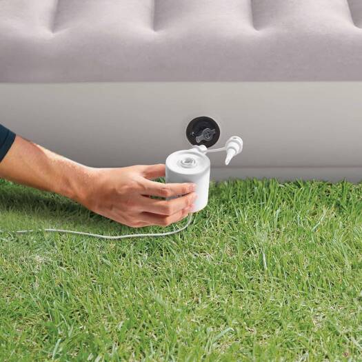 INTEX Dura-Beam® Standard - Prestige Mid-rise Air Mattress 30cm w/ USB150 Pump - Twin