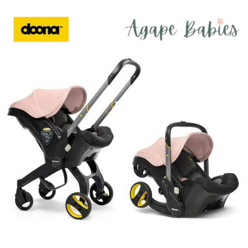 Doona Infant Car Seat Stroller - Blush Pink (2 Years Local Warranty)