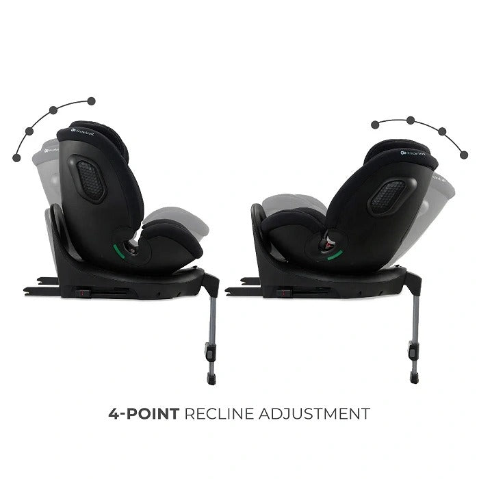 Kinderkraft Car Seat, Xrider 2 I-Size - Black