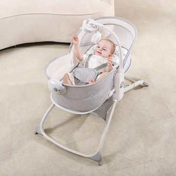 Lucky Baby 6 in 1 Deluxe Multi-Functional Bassinet - 2 Colors