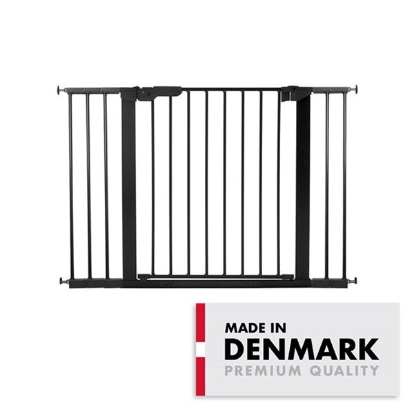 Baby Dan Premier Pressure Fit Safety Gate with 5 extensions (Black)