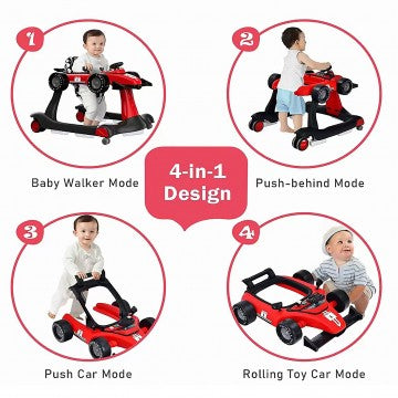 Lucky Baby 4 In 1 Formula Walker & Pusher