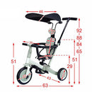 Lucky Baby 4 In 1 Tricycle - Safari