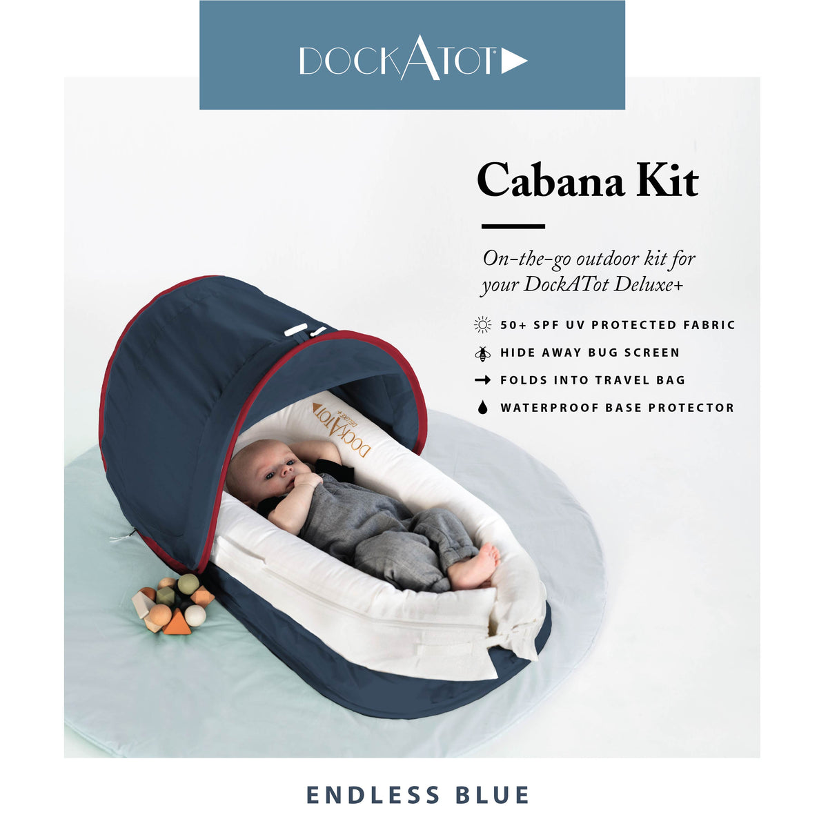 dock a tot deluxe travel bag DockATot Cabana Kit for Deluxe+ Dock