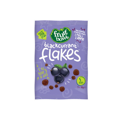 Fruit Bowl Yogurt Flakes- Blackcurrant, 5 x 18g Exp: 11/24