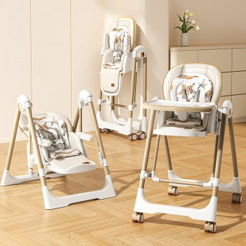 Lucky Baby Viner Swing & Highchair - Kaki