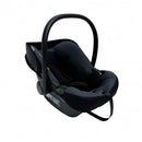 Lucky Baby Seyftee iSize Isofix Infant Safety Carseat With Base - Black/Grey