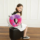 Travelmall 3D Inflatable Neck Pillow with Patented Pump - Unicorn