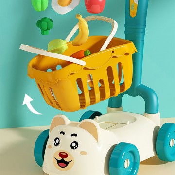 Lucky Baby Little Bear Shopping Trolley - 2 Colour