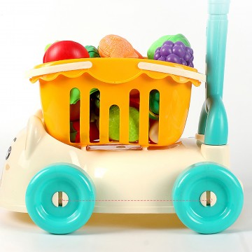 Lucky Baby Little Bear Shopping Trolley - 2 Colour