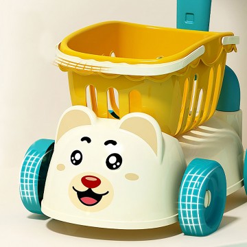 Lucky Baby Little Bear Shopping Trolley - 2 Colour