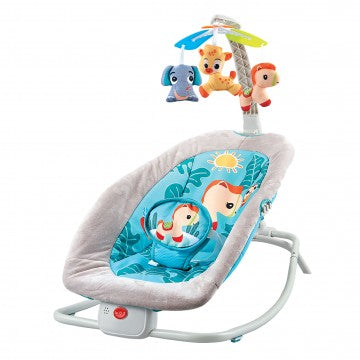 Lucky Baby Infant to Toddler Deluxe Rocker - Safari