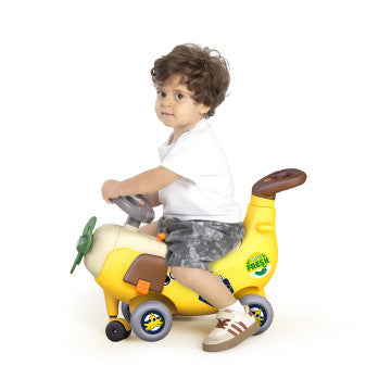 Lucky Baby 4 In 1 Ride On Banana Plane