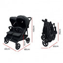 Lucky Baby City Hopper Twin Stroller