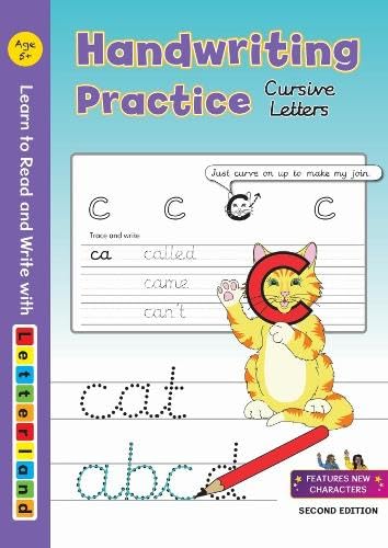 Letterland Handwriting Practice - Cursive Letters