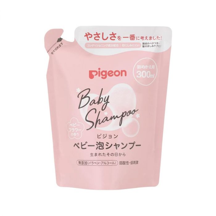 Pigeon Baby Foam Shampoo Floral 300ML Refill