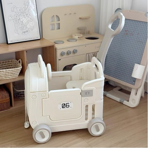 Lucky Baby Smart System 4 In 1 Ride On Push & Pull Cart