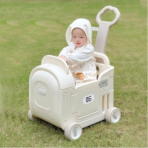 Lucky Baby Smart System 4 In 1 Ride On Push & Pull Cart