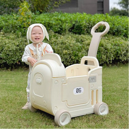 Lucky Baby Smart System 4 In 1 Ride On Push & Pull Cart