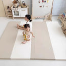 Lucky Baby Luxury PU+EPE Foldable Mat - Beige (50mm)