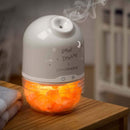 Clevamama ClevaPure Himalayan Salt Lamp, Humidifier & Night Light