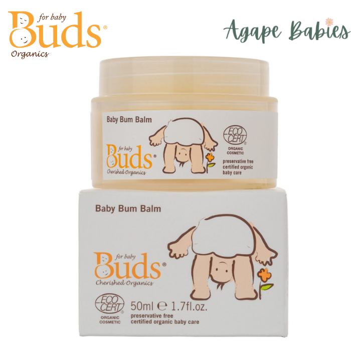 Buds Cherished Organics Baby Bum Balm (50ml) Exp: 09/26