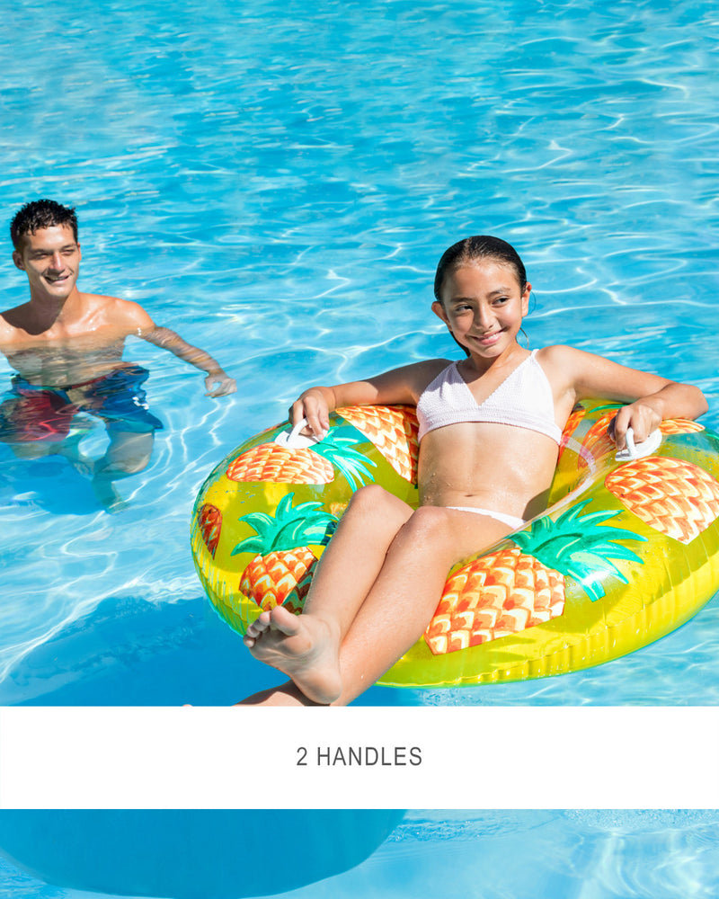 INTEX Tropical Fruit Tubes,  W/handles, Ages 9+