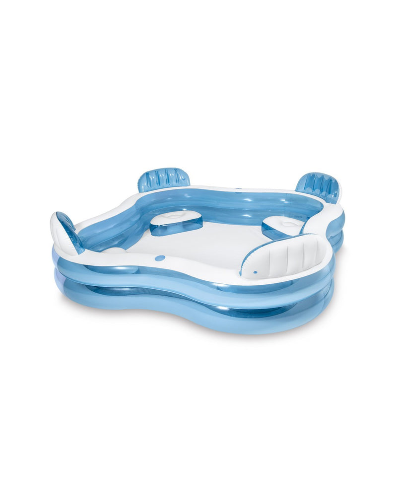 INTEX Swim Center Square Inflatable Family Lounge Pool