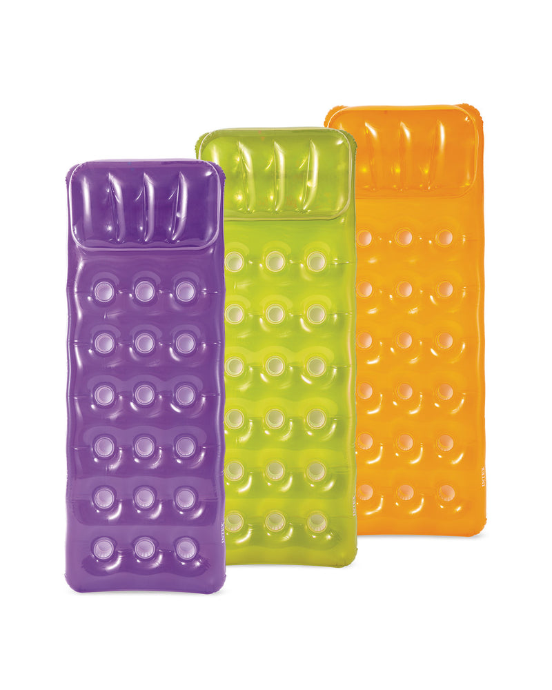 INTEX 18-pocket Fashion Mats, 3 Colors, Shelf Box
