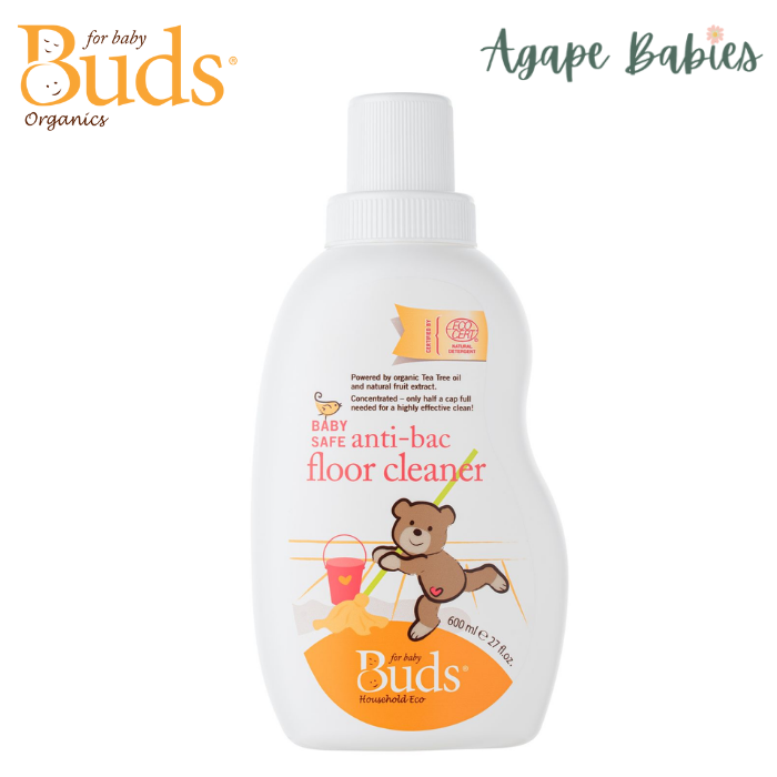 Buds Household Eco Baby Safe Anti-bac Floor Cleaner 600ml Exp: 03/26