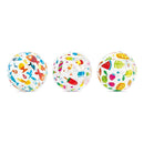 Intex Lively Print Inflatable Balls (51cm) Assorted Color - (Set Of 3 Balls)