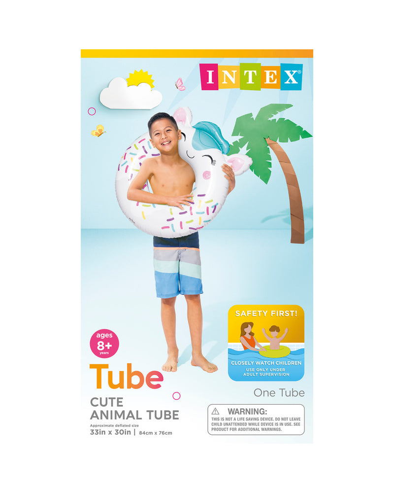 [2-Pack] INTEX Cute Animal Tubes (84cm) - 4 Styles