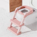 Lucky Baby Grow Up Potty Training Seat W/Ladder - 2 Colors
