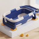 Lucky Baby Foldable Bath Tub W/Thermometer - 2 Color