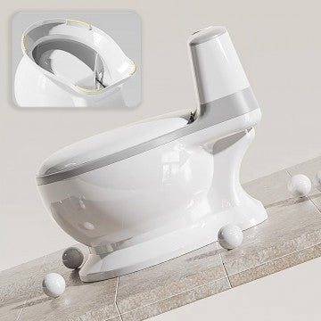 Lucky Baby baby potty with flash sound for PVC Seat - 2 Color