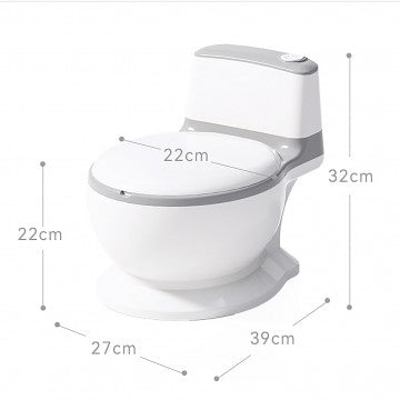 Lucky Baby baby potty with flash sound for PVC Seat - 2 Color