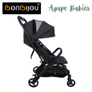 [1 Yr Local Warranty] Bonbijou Leroy Auto Fold Stroller, Black