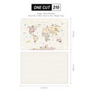 Parklon LaPure One Cut Mat World DinoLand (OCL15) Size: 2100 x 1400mm x 15mm