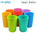 [2-Pack] Re-play Recycled Drinking Cup 24oz Adult Size [Made in USA]