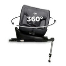 [1-Year Warranty] Kinderkraft Car Seat, I-360, - Grey