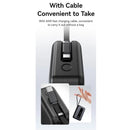 USAMS CD243 65W 3-port ACC Fast Charging Digital Display Power Bank With Type-C Cable 20000mAh - XH Series