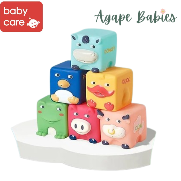 Babycare Animal Squeeze & Stack Block - 2 Styles