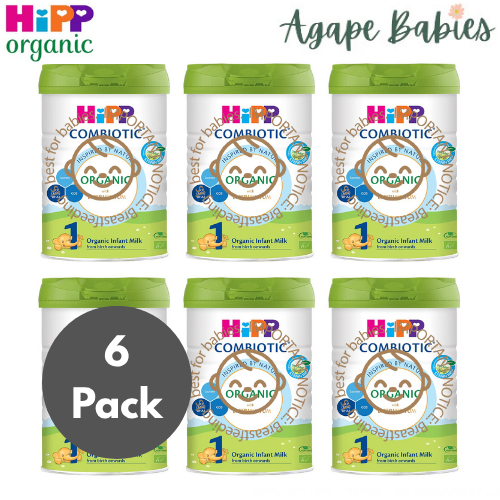 [Exp: 07/26] Hipp Combiotic Organic Infant Milk Stage 1 800g (Pack Of 6)