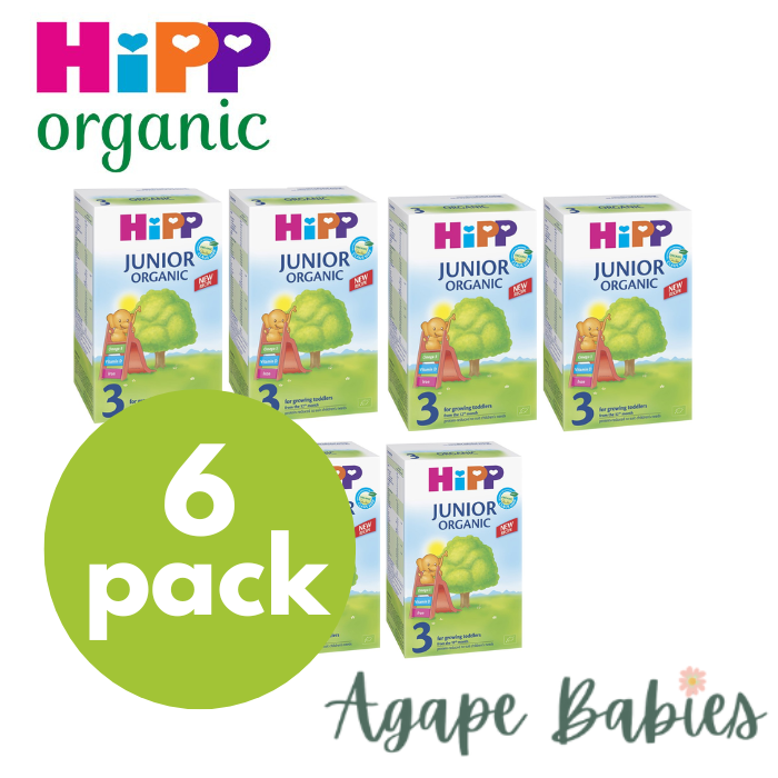 Hipp Organic Stage 3 Growing Up Milk 500g x 6 Packs (For 12 Months Up) Exp: 09/24