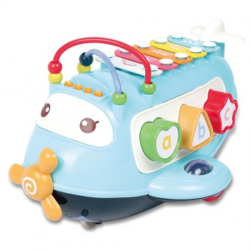 Lucky Baby Early education airplane with music (excluding battery) - 2 color