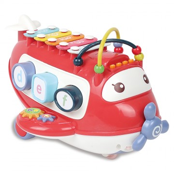 Lucky Baby Early education airplane with music (excluding battery) - 2 color