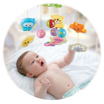 Lucky Baby Stars Projection Musical Mobile