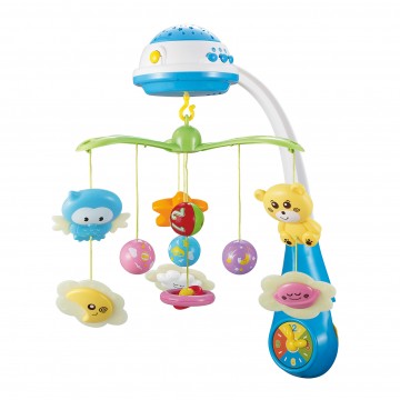 Lucky Baby Stars Projection Musical Mobile